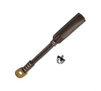 Brown PU Hand Strap for Insta360 X5 Anti-Drop(Coffee color) | PU leather, anti-drop security, black finish, 19.5cm length, quick camera access