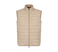 Brown Puffer Vest Core Identity - male - Emporio Armani EA7 - Waistcoats - Beige - 3XL - Jackets 3XL
