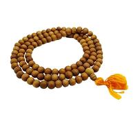 Brown Rosary Wood Japa Mala Indian Rosewood Prayer Beads