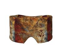 Brown Rust Colorful Metal Rusty Steel Iron Structure, Full Eye Covers Light Blocking Eye Mask Sleep Eye and Ear Muffs