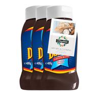 Brown Sauce Bundle with Daddies Squeezy Brown Sauce 400g 3 Pack + Brightdale Kitchen Booklet