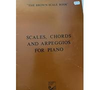 Brown Scale Book Scales Chords Arpeggios