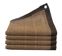 Brown Shade Cloth Rectangular Sunshade Net 90% Privacy Screen for Fence Pergola Greenhouse Cover 1x1 3x6 2x5 4x4 1x3 2x4 3x3 5x5 4x8 6x6 6x8 1x10m(3X3（m）)