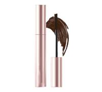 Brown Silk Fiber Eyelash Mascara,Volume and Length Waterproof Mascara Long-Lasting,Volumizing Mas/cara,Soft Mas/caras Brush,Volumising&Lengthening,Smudge-Proof,Lengthening