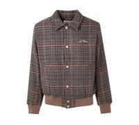 Brown Silk Nylon Jacket - male - Les Deux - Bomber Jackets - Brown - S - Jackets S