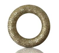 Brown singing bowl cushion