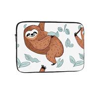 Brown Sloth Laptop Case 17 inch, Shockproof Protective Computer Sleeve Cover Water Resistant Laptop Bag Carrying Tablet Cover Briefcase Handbags Gifts for Men Women