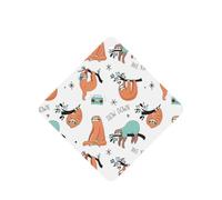 Brown Sloth Printing 10 Pcs Air Freshener Cards,Car Scented Hanging Sheets Air Freshener Set For Car Decoration