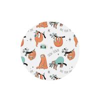 Brown Sloth Printing 10 Pcs Air Freshener Cards,Car Scented Hanging Sheets Air Freshener Set For Car Decoration