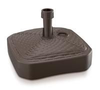 (Brown, Square) Garden Patio Parasol Base Beach Umbrella Stand