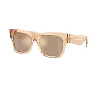 Brown Square Sunglasses with Mirror Lenses - female - Burberry - Sunglasses - Brown - 52 MM - Accessories 52 MM