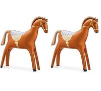 Brown Standing Horse Foil Balloon, 90 x 90 cm, Party Decoration (Pack of 2)