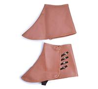 Brown Steampunk Spats (1 Pair) - Durable & Fashionable Design, Perfect Accessory for Cosplay, Festivals, Events, & More Halloween Halloween