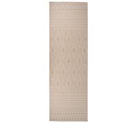 (brown stripes, 80 x 250 cm) vidaXL Outdoor Flatweave Rug Patio Garden Runner Mat Area Rug Floor Carpet