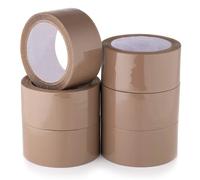 BROWN STRONG PARCEL TAPE MULTILISTING 6 12 24 36 72
