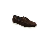 Brown Suede 'Knight' Boat Shoes Frank Wright Brown 9