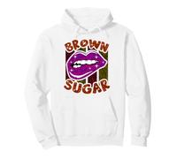 Brown sugar black girl magic melanin poppin sista queen mom Pullover Hoodie