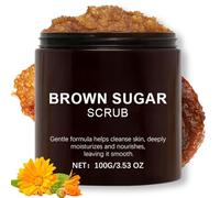 Brown Sugar Foot & Body Scrub - Energizing Brown Sugar & Moisturizing, Exfoliating Body Scrubber for Acne Scars, Stretch Marks, Body Exfoliator for All Skin Types, Great Gifts For Women & Men