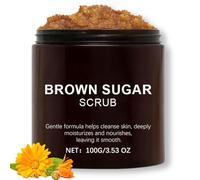 Brown Sugar Foot & Body Scrub - Energizing Brown Sugar & Moisturizing, Exfoliating Body Scrubber for Scars, Stretch Marks, Body Exfoliator for All Skin Types, Great Gifts For Women & Men
