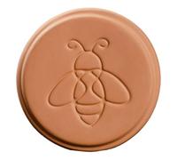 Brown Sugar Keeper Saver, Terracotta Brown Sugar Saver Multiple Uses for Food Storage Containers Keeper Disc to Maintain Food Moisture During Storage Bowl Reusable and Grade Safe (A)