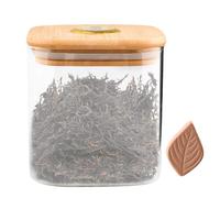 Brown Sugar Storage Box | Airtight Brown Sugar Jar with Humidity Meter | Kitchen Sugar Jar | Glass Kitchen Sugar Pot | Hassle- Kitchen Organizer for Food Preservation for Flour, Fruits, Rice