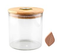 Brown Sugar Storage Box | Airtight Brown Sugar Jar with Humidity Meter | Kitchen Sugar Jar | Glass Kitchen Sugar Pot | Hassle- Kitchen Organizer for Food Preservation for Flour, Fruits, Rice