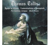 Brown - Tallis Lamentations Of Jeremiah