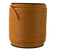 Brown Tan 3 mm round Leather cord (2 Meters)