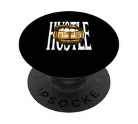 Brown Taste For The Hustle Brown Graphic PopSockets Adhesive PopGrip