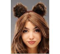 Brown Teddy Bear Ears on Headband