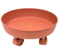 Brown Terracotta Saucer With Wheels 42 Cm 1111 Euro 3 Plast