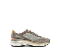 Brown Trainers with Mixed Materials - male - Premiata - Sneakers - Multicolor - 9 UK - Shoes 9 UK