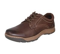 Hush Puppies Men's Olson Lace Up Sneaker, Brown, 11 UK