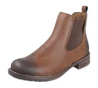 (Brown, UK 4) Ladies Rieker Ankle Boots 79450