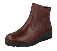 (Brown, UK 7.5) Ladies Rieker Fleece Lined Ankle Boots X9165