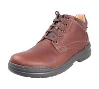 Clarks Men's Rockie2 UpgtxFashion Boot, Mahogany leather, 7.5 UK