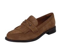 Hana Suede Loafers hazel