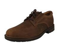 (Brown, UK 8.5) Mens Clarks Lace Up Shoes Un Shire Low - G Fit