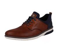 Rieker Men Lace-Up Shoes 14450, Men´s Business Shoes,Removable Insole,Low Shoe,lace-up,Classic,Elegant,Brown (Braun / 22),42 EU / 8 UK