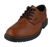 Rieker Men's Comfort Casual Lace-Up Shoes Tex 33101-24 Brown Leather EU 44