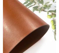 Brown Vegan Leather from Olive Pomace, 100% Plant Based, Awarded, Next Generation Sustainable Material with Multi Sizes, Leathers for Art & Crafts - A4 Sample (21x29.7cm)