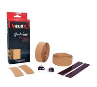 Brown Velox Maxi Cork Gel Handlebar Tape - 2.8mm thickness.