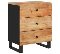 (brown) vidaXL Bedside Cabinet Bed Table Side Table Telephone Stand Bedroom Nightstand