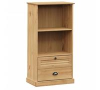 Vidaxl Bookcase Vigo 60X35X114.5 Cm Solid Wood Pine