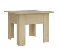 Vidaxl Coffee Table Sonoma Oak 55X55X42 Cm Engineered Wood