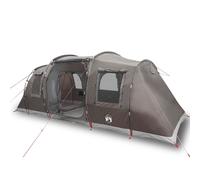 Family Tent Tunnel 6-Person Camping Tent Lightweight Tent Waterproof vidaXL