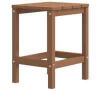 vidaXL Garden Adirondack Table Brown 38x38x46 cm HDPE
