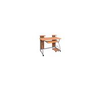 Vidaxl Computer Desk Brown 110X52X88.5 Cm Engineered Wood, Brown