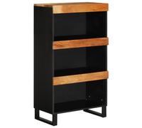 (brown) vidaXL Side Cabinet Bedside Cabinet Sideboard Side Table Solid Wood Mango