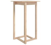 Vidaxl Bar Table 60X60X110 Cm Solid Wood Pine